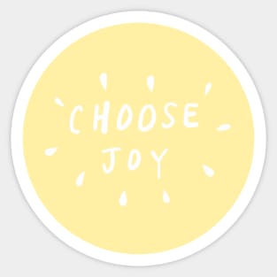 choose joy (2) Sticker